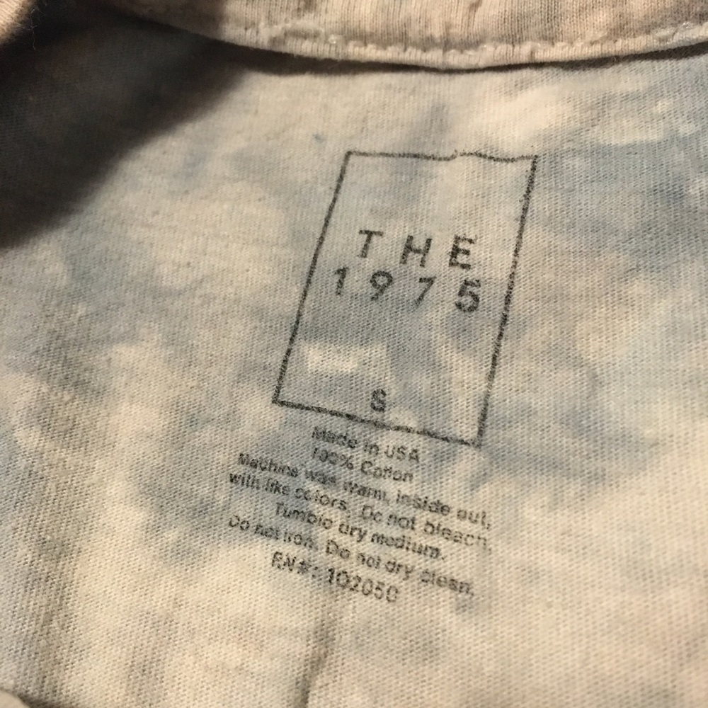 the 1975 band graphic t shirt tie dye sz. s - Picture 3 of 5